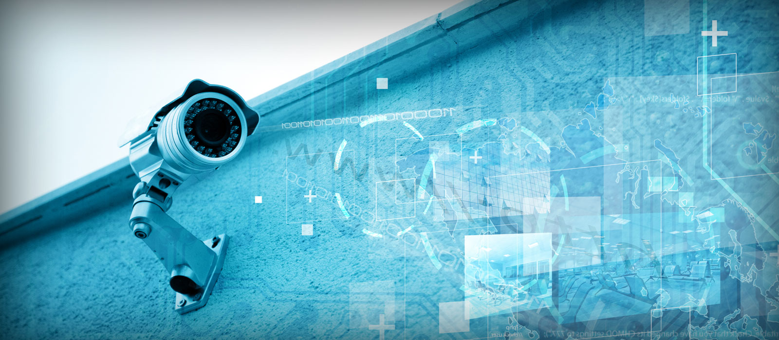 CCTV dome and bullet camera set
